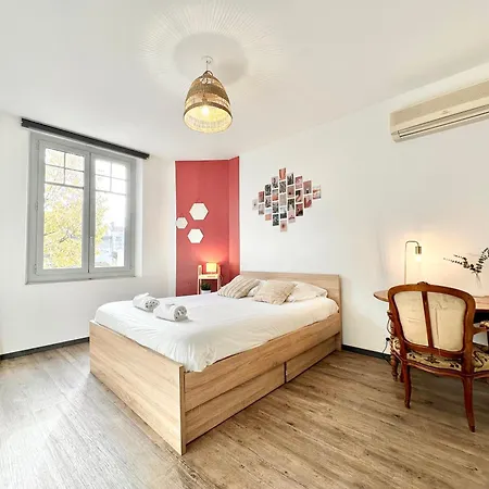 Le Saint Roch - Hyper Centre - Clim - Cosy - Renove شقة مونت دي مارسان